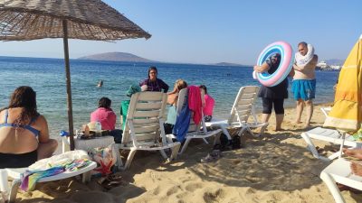 Bandırma Engelime Renk Ver Derneği, üyeleri ve aileleriyle birlikte Avşa
