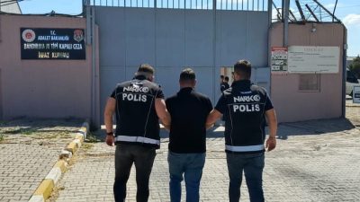 Uyuşturucu ticareti suçundan kesinleşmiş hapis cezası bulunan bir kişi, Bandırma