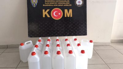 Bandırma İlçe Emniyet Müdürlüğü Kaçakçılık ve Organize Suçlarla Mücadele (KOM)