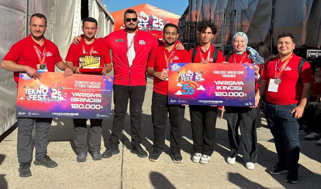 Balıkesirli Mühendis adaylarından TEKNOFEST’ de büyük başarı Türkiye’nin en büyük teknoloji ve inovasyon festivali olan TEKNOFEST 2025’te