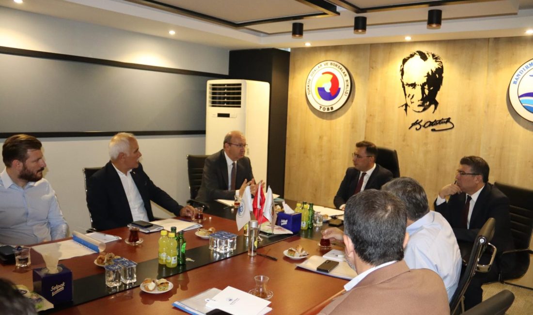 Bandırma Cumhuriyet Başsavcılığı Koruma Kurulu toplantısında okullarda boya, badana ve