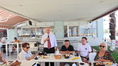 Türkiye Emekliler Derneği Bandırma Şubesi, Erdek-Narlı’da düzenlenen toplantıda emekli maaşları