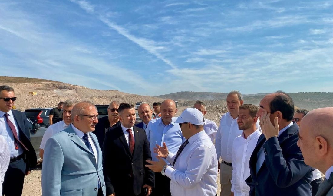 Gönen TDİOSB çalışmaları yerinde denetlendi Müteşebbis Heyet Üyeleri ile bir araya gelen Balıkesir Valisi İsmail