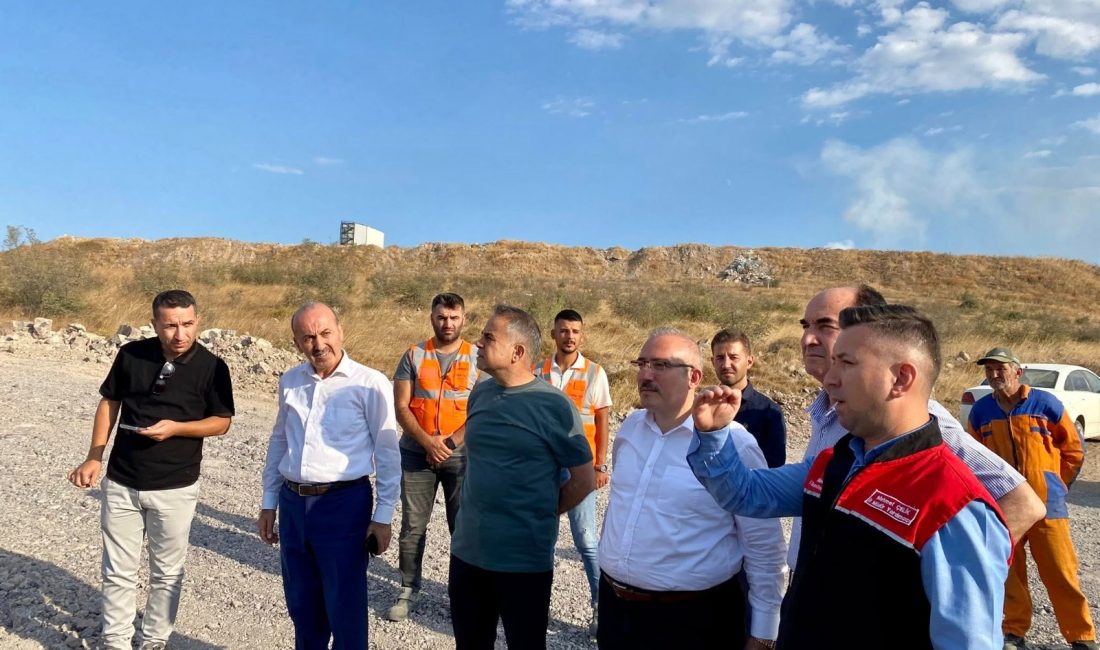 Gönen Sera Organize Tarım Bölgesi şekilleniyor Balıkesir Gönen’deki Sera Organize Tarım Bölgesi 1. Etap 1. Kısım