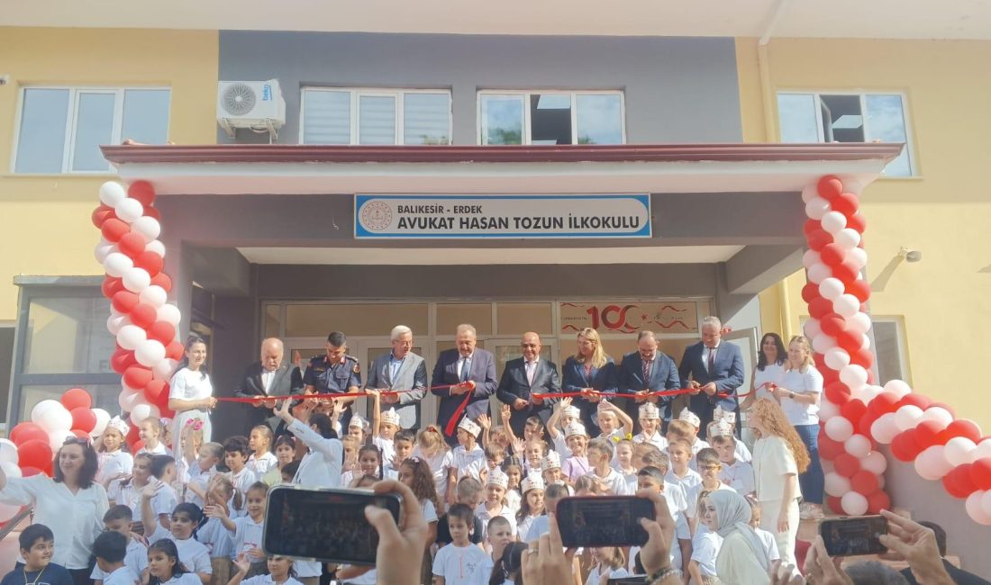 Erdek’e Avukat Hasan Tozun İlkokulu kazandırıldı Avukat Hasan Tozun İlkokulu, 18 Eylül Ortaokulu ve Kapıdağ Mesleki