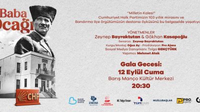 Bandırma CHP İlçe Örgütü’nün, Bandırma’daki tarihine ışık tutacak olan “Milletin