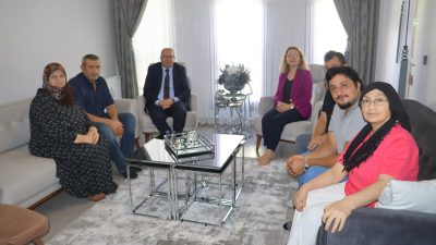 Susurluk Kaymakamı, Kore Gazisi ve ailesini ziyaret ederek devletin gazilere