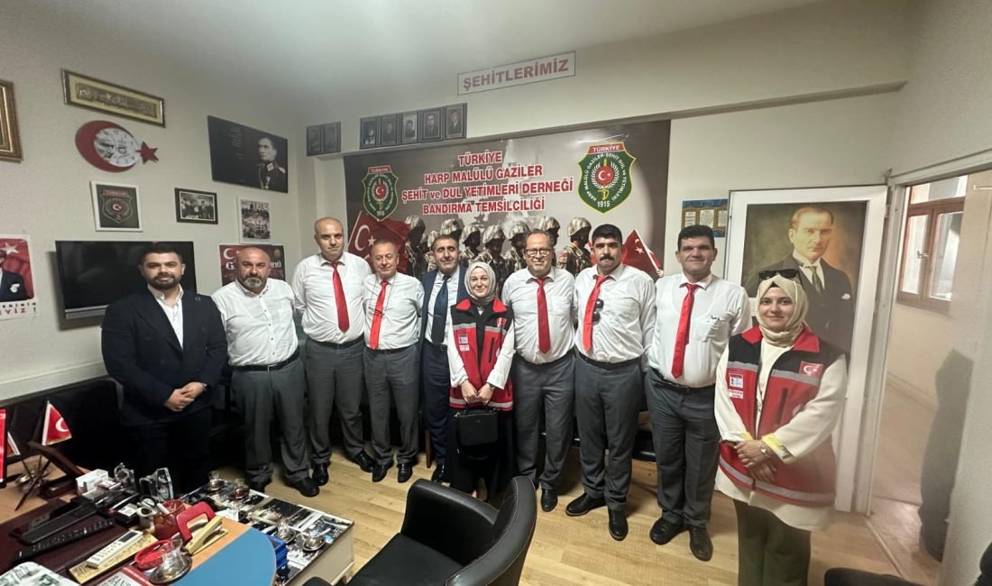 Bandırma Sosyal Hizmet Merkezi Müdürlüğü, Türkiye Harp Malulü Gaziler, Şehit,