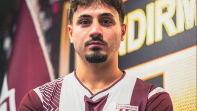 Bandırmaspor’un genç oyuncusu Cem Türkmen’in sakatlık yaşadığı ve tedavisinin sürdüğü