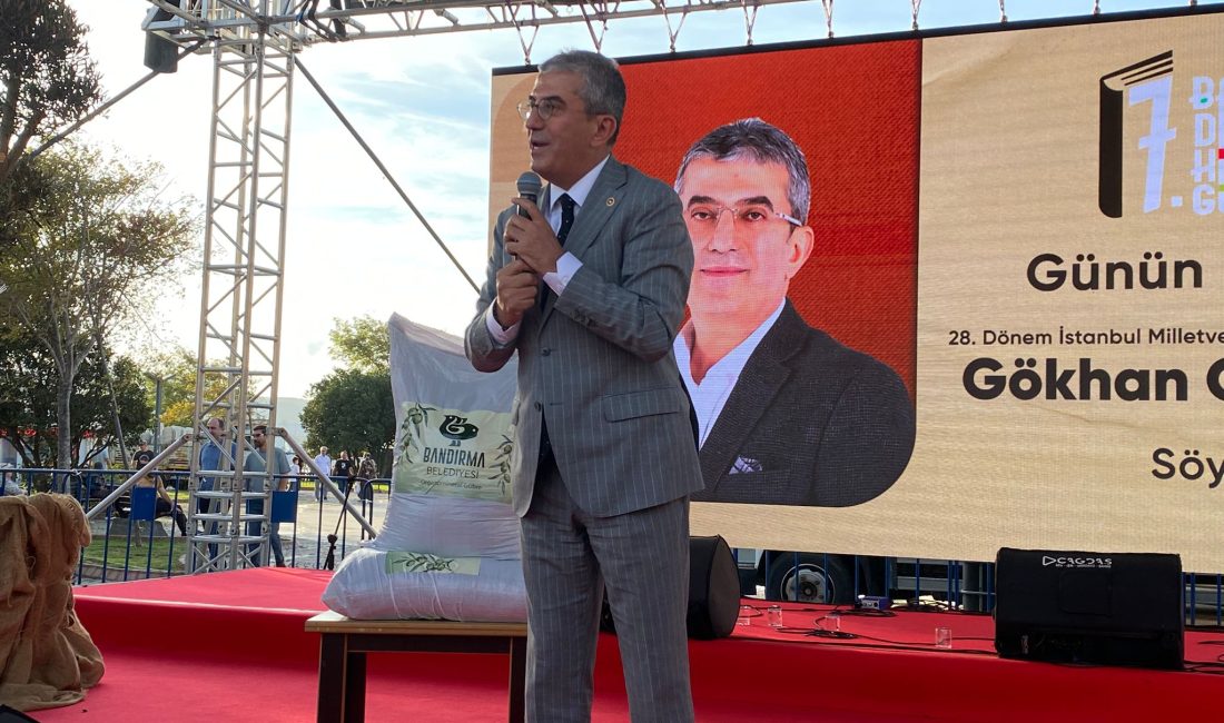 Bandırma Belediyesi’nin düzenlediği 7’nci Kitap Günleri’nde CHP Grup Başkan Vekili