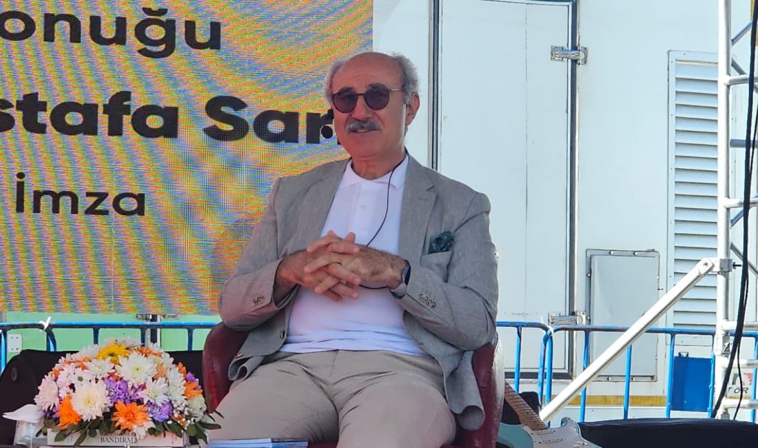 Bandırma Kitap Günleri’nin son gününde konuşan Prof. Dr. Mustafa Sarı,