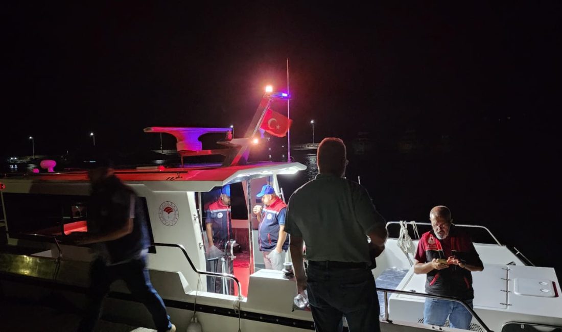 Marmara Denizi’nde teknik personel tarafından yürütülen denetimlerde, sürdürülebilir balıkçılık ve