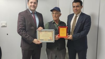 Manyas’ta hizmet veren hastaneye hayırsever Hasan Neçok tarafından kazandırılan Panoramik
