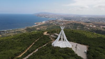 Bandırma’nın simgelerinden olan Son Kurşun Anıtı’na giden yol asfaltla buluşturularak