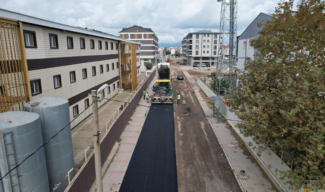 Bandırma Belediyesi tarafından Konaktur 2142. Sokak ve Güven Sokak’ta başlatılan