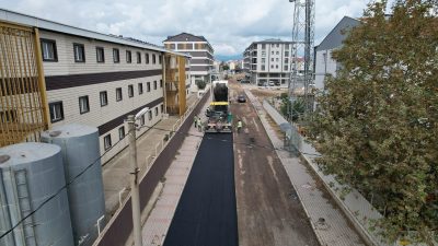 Bandırma Belediyesi tarafından Konaktur 2142. Sokak ve Güven Sokak’ta başlatılan