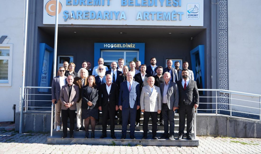 Balıkesir Edremit heyetinden, Van Edremit’e kardeşlik ziyareti Edremit Ticaret Odası ve beraberindeki heyet ile birlikte Van Ticaret