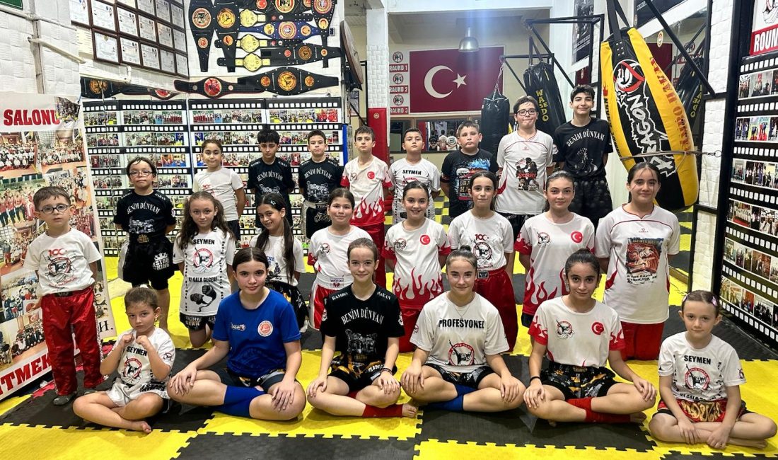 Rambo Hakan’dan Miniklere Ücretsiz Kick Boks Dersleri MMA Dünya Şampiyonu, 6. Dan Siyah Kuşak Kick Boks ve