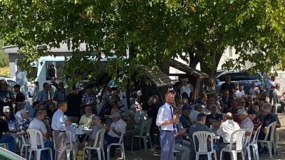 Çerkes Ethem Bey’in vefatının 77. yılı nedeniyle Emre Mahallesi’nde düzenlenen