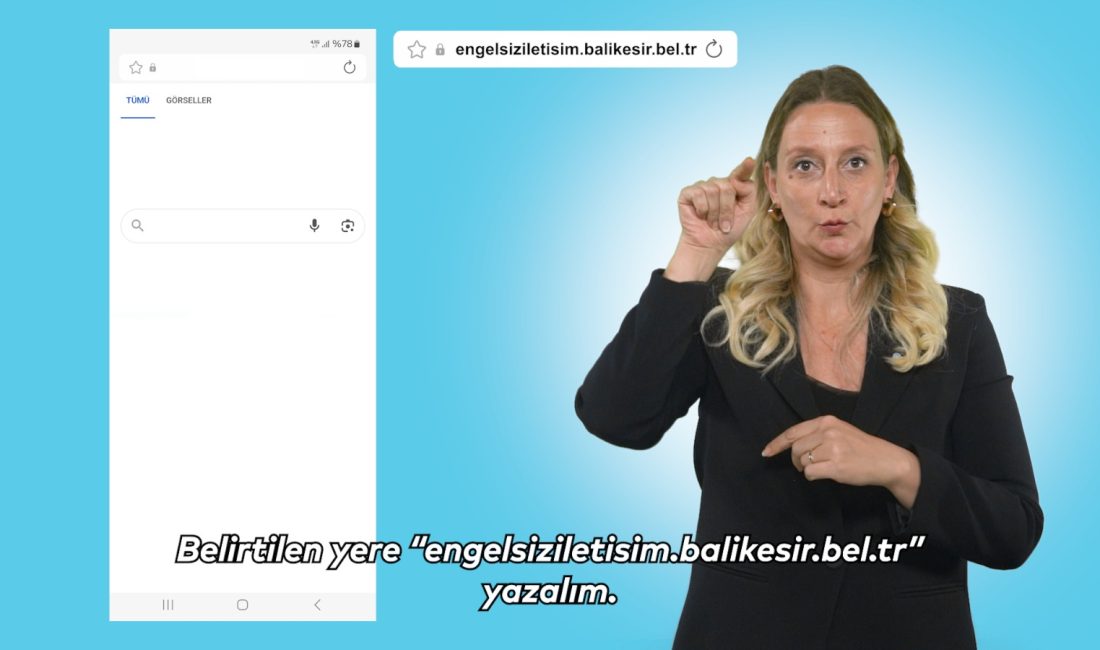 Balıkesir’de engelsiz iletişim için büyük adım Herkes için eşit ve erişilebilir bir hizmet anlayışıyla çalışmalarını sürdüren