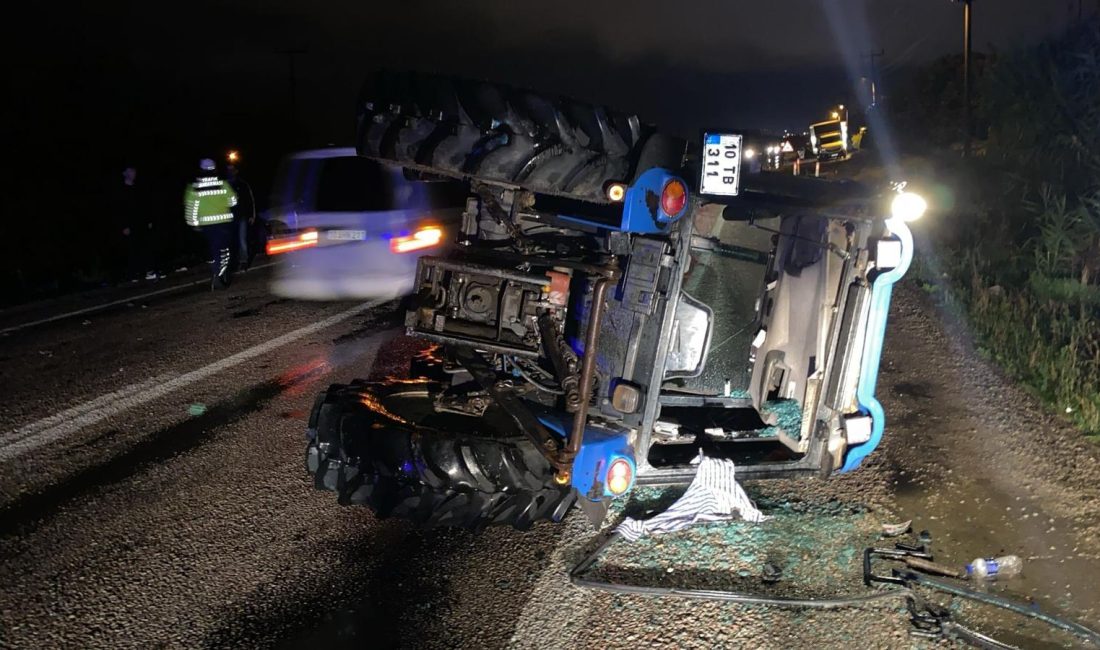 Gönen’de otomobil traktöre çarptı: 2 yaralı Hasanbey Mahallesi’nde meydana gelen trafik kazasında iki kişi yaralandı. Edinilen