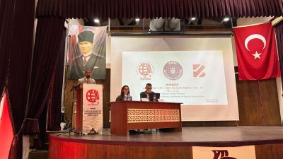 Bandırma Santral Kültür Merkezi’nde düzenlenen Hafriyat Yönetim Projesi eğitiminde, GNSS