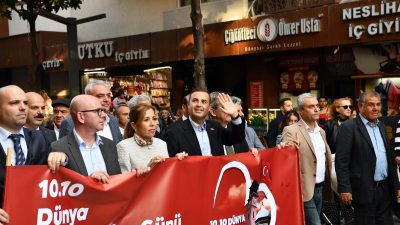 Balıkesir Büyükşehir Belediyesi tarafından büyük bir coşkuyla kutlanan 10.10 Dünya