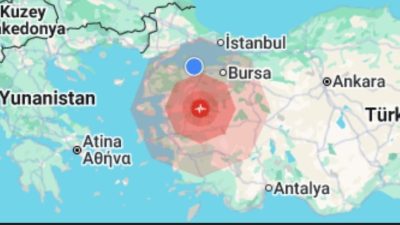 Sındırgı’da gece saatlerinde meydana gelen 6.1 büyüklüğündeki deprem, çevre illerde