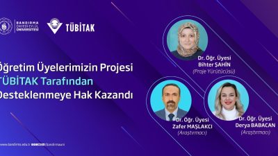Bandırma Onyedi Eylül Üniversitesi öğretim üyeleri, Gallium aparine bitkisi üzerine