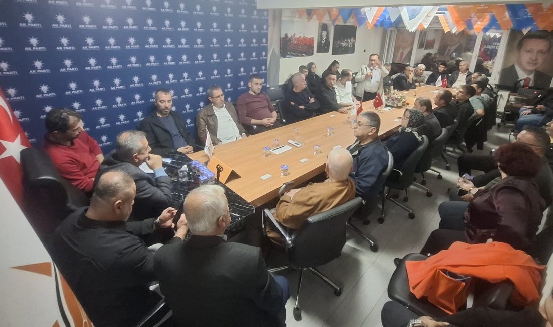 AK Parti Balıkesir İl Başkanı Mehmet Aydemir, Bandırma Sunullah Mahallesi