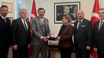 BTO Başkanı Bahadır Çolak, Eurochambres Başkanlık Divanı toplantısına katılmak üzere