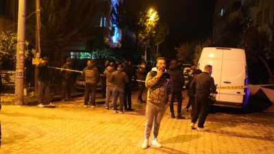  İkizçay Mahallesi’nde bir evin giriş kapısında kan lekelerinin görülmesi üzerine