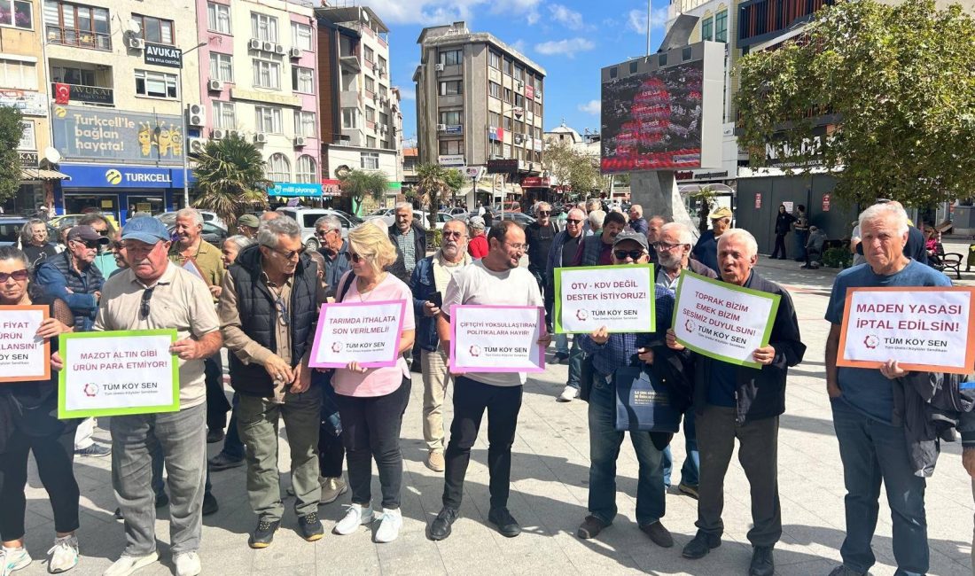 Tüm Üretici Köylüler Sendikası (TÜMKÖYSEN) Genel Başkanı Şuayip Çetin, tarım