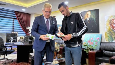 DMD kas hastalığıyla mücadele eden Yusuf Efe için Bandırma Belediye