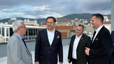 Erdek Belediyesi, Genel Başkan Yardımcılığı heyetini ağırlayarak yürütülen çalışmalar ve