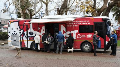 Balıkesir Büyükşehir Belediyesi’nin mobil veteriner kliniği Can Dost (Vetbüs), 13