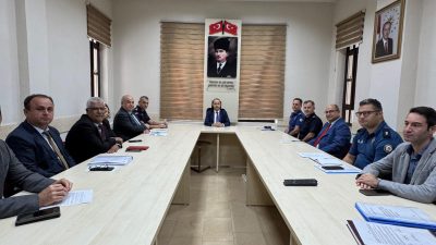 Bandırma Liman Güvenlik Komisyonu toplantısında hizmetlerin daha etkin yürütülmesine ilişkin