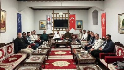 Bandırma Müftülüğü tarafından düzenlenen toplantıda, cezaevinde görev yapan manevi rehberlerin