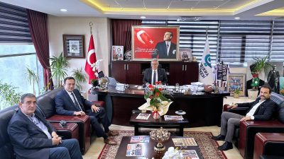 Bandırma Belediye Başkanı Dursun Mirza ve İlçe Milli Eğitim Müdürü