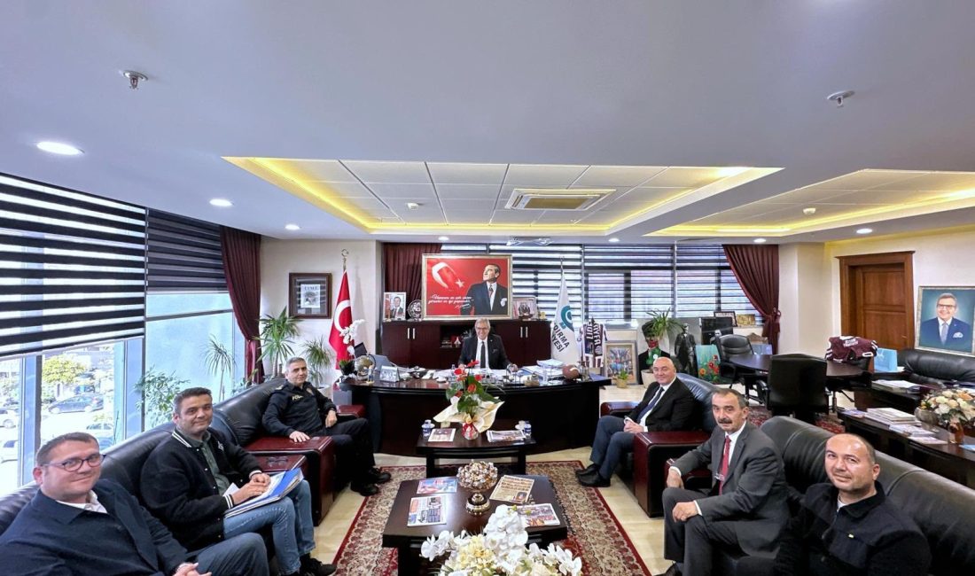 Bandırma İlçe Emniyet Müdürü Mesut Demirdaş ile Belediye Başkanı Dursun