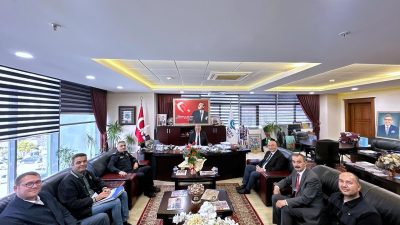 Bandırma İlçe Emniyet Müdürü Mesut Demirdaş ile Belediye Başkanı Dursun