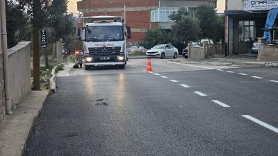 Balıkesir Büyükşehir Belediyesi ile Bandırma Belediyesi’nin ortak çalışmasıyla Kayacık Mahallesi’nde