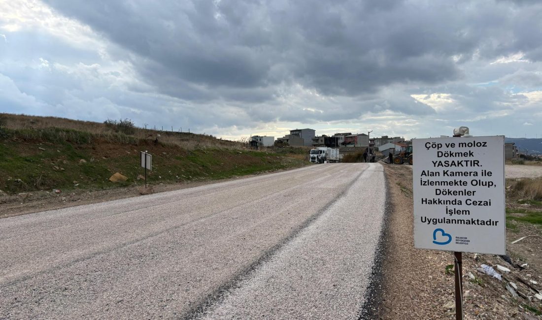 Belediye ekipleri şlam yolunu asfaltladı Yıllardır moloz yığınlarıyla gündeme gelen Şlam Yolu, Büyükşehir Belediyesi ekiplerinin