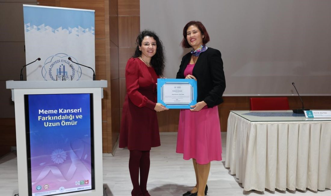 BANÜ Sağlık Bilimleri Fakültesi’nde gerçekleştirilen konferansta, meme kanserine yönelik erken