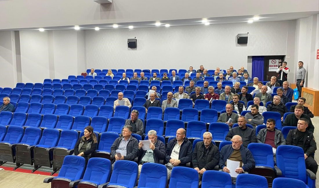 Gönen Kaymakamı Ahmet Altuntaş’ın başkanlığında gerçekleşen muhtar toplantısında, ilçedeki tarım