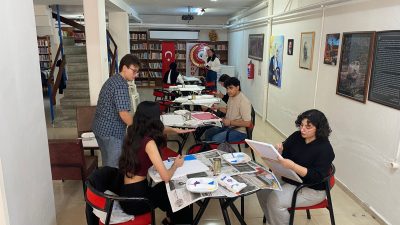 Üniversiteli gençler, ADD Bandırma Şubesi’nin etkinliğinde Atatürk ve Cumhuriyet temalı