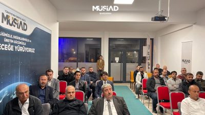 MÜSİAD Bandırma Şubesi seminer düzenleyerek güncel vergi incelemeleri ve MASAK