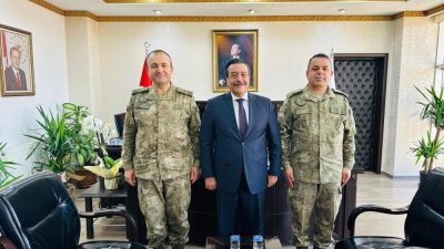 19. Komando Tugay Komutanı Tuğgeneral Ergün Fidan ve Burhaniye Garnizon