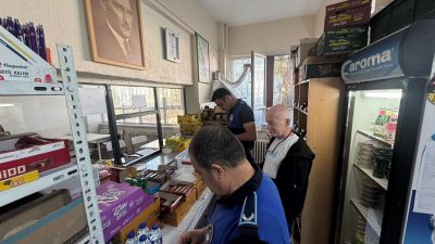 Dursunbey Belediyesi Zabıta Amirliği, ilçedeki tüm okul kantinlerinde gıda güvenliği