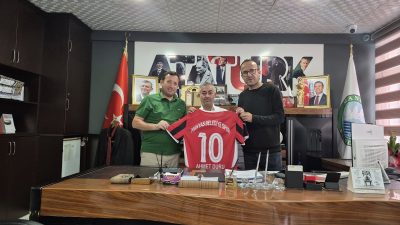Manyas Belediyespor Başkanı ve yönetimi, Belediye Başkanı Ahmet Duru’yu ziyaret